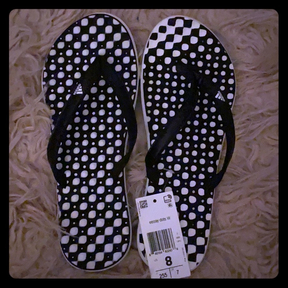 Adidas flip flops